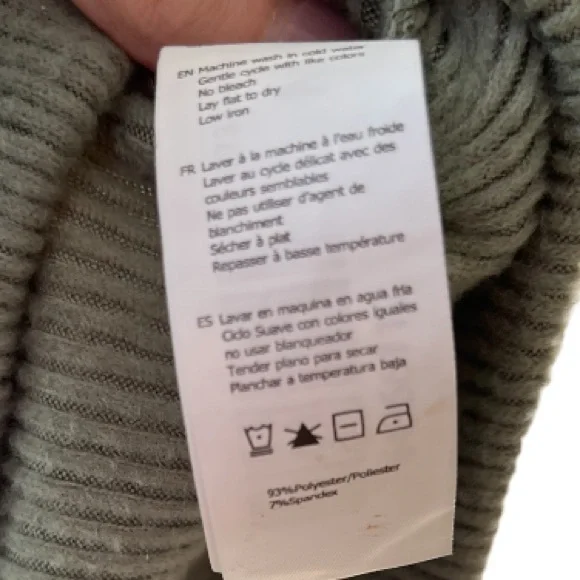 Streetwear society Womens ribbed cropped sweatshirt size medium - Picture 4 of 5